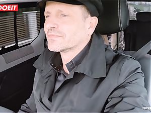 LETSDOEIT - ultra-kinky Czech entices and fucks Uber Driver