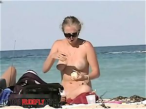 exquisite naked beach voyeur spy cam vid