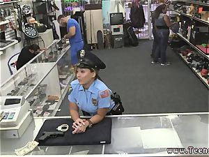phat stiffy in milky bum assfuck and fat dick tiny hard-core banging Ms Police Officer