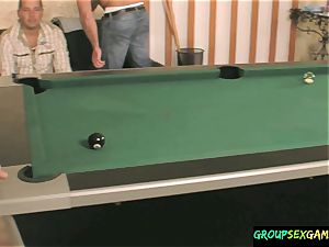 group-fucked bombshell Plays insatiable Sexgame